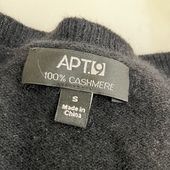 Cashmere Argyle Bundle of Two Cardigan Sweaters APT 9 Size Small - Picture 4 of 10